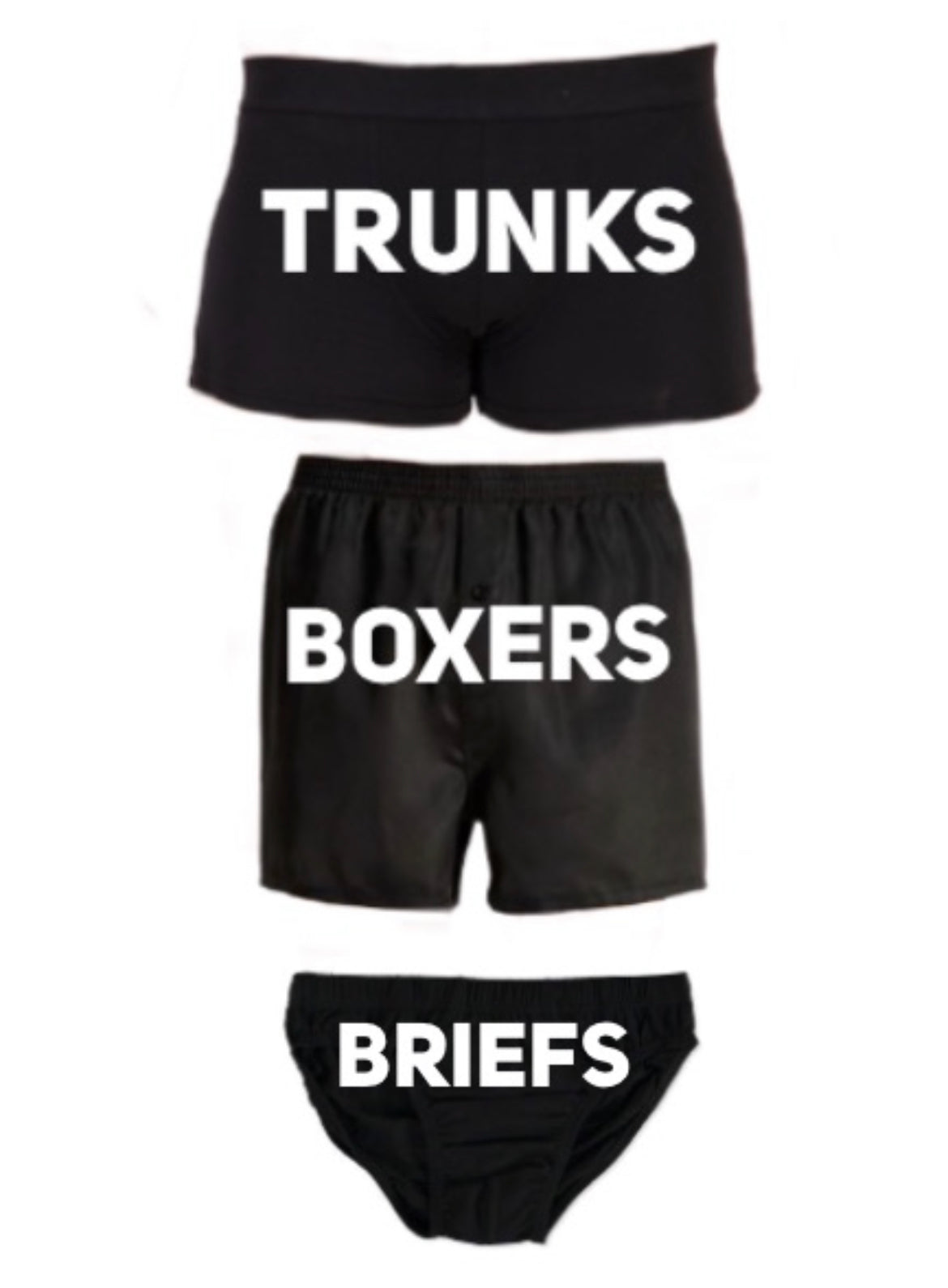 CAUTION CHOKING HAZARD UNDERWEAR