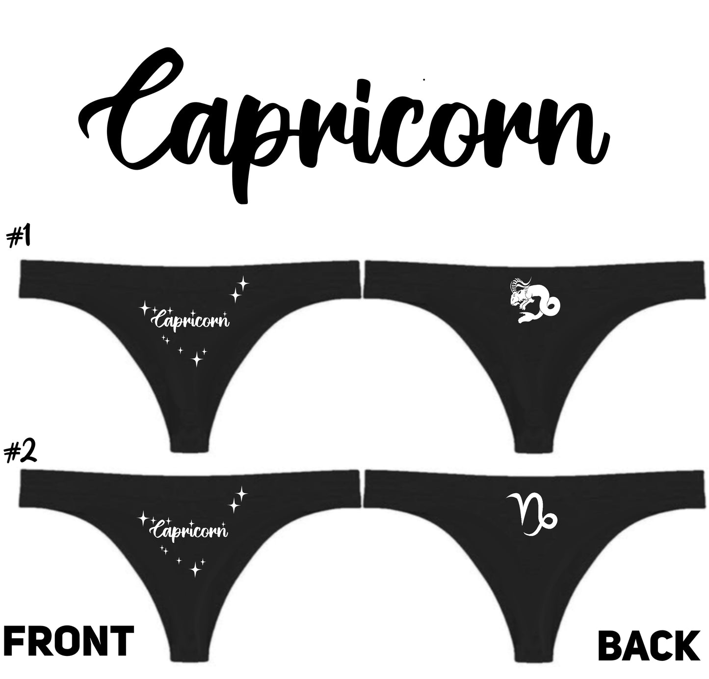 STAR SIGN PANTIES