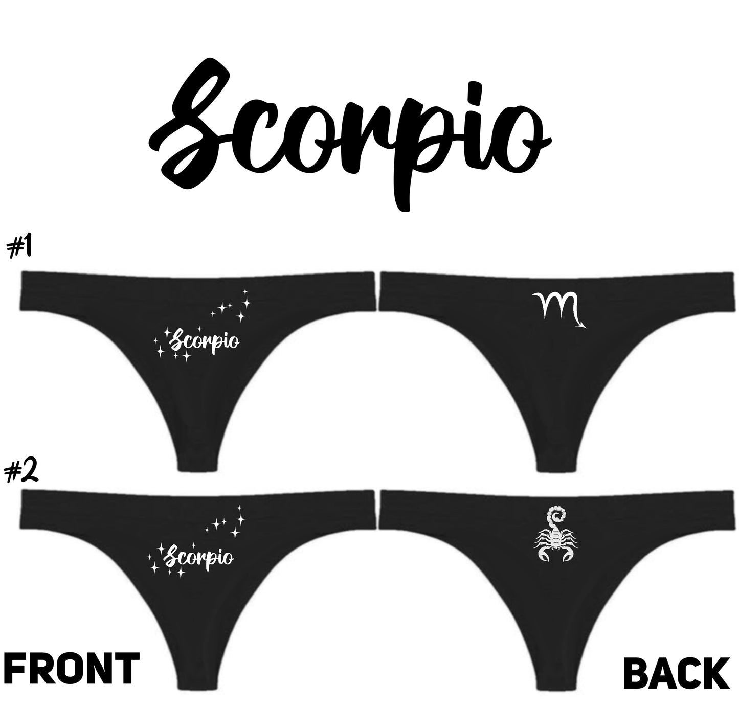 STAR SIGN PANTIES