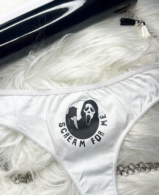SCREAM FOR ME PANTIES