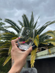 CUSTOM NAME ETCHED GLASS