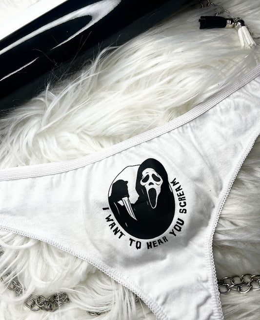 I WANT TO HEAR YOU SCREAM PANTIES