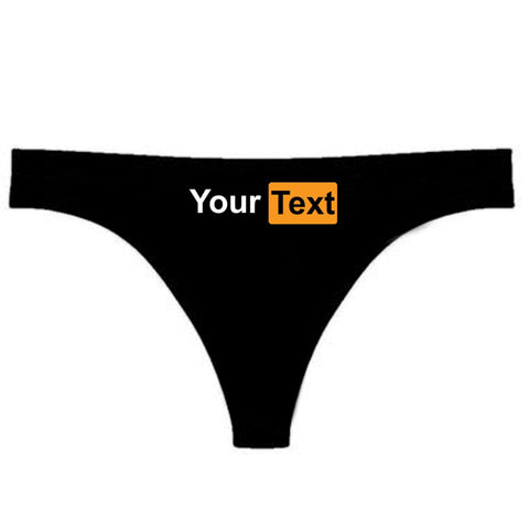 CUSTOM PORNHUB PANTIES