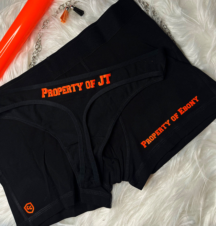 Matching Couples Underwear