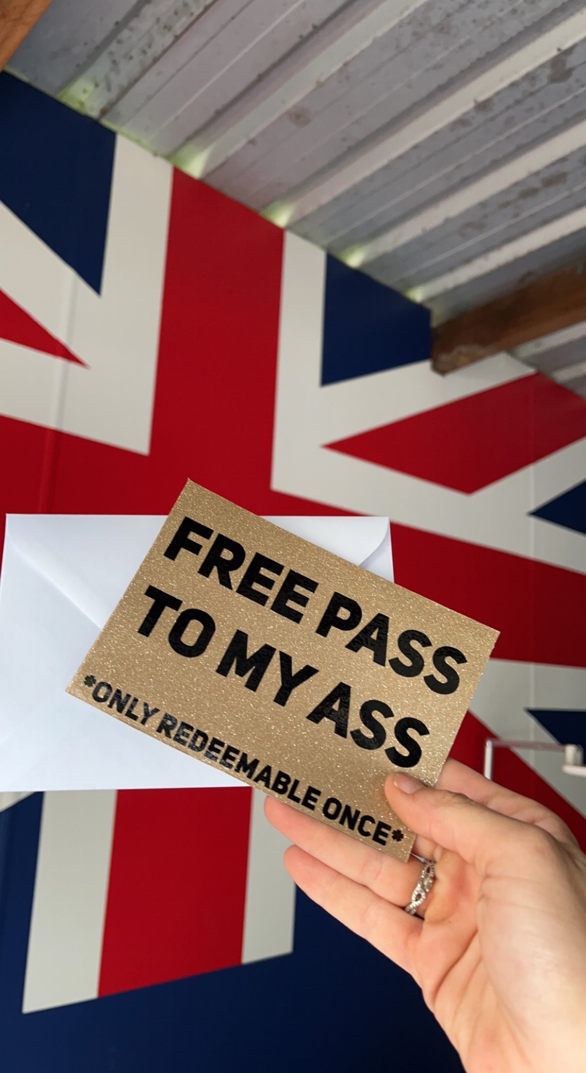 FREE PASS TO MY ASS