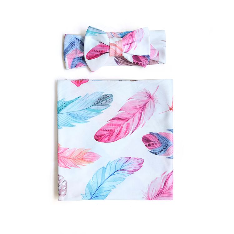 CUSTOM BABY BLANKET + HEADBAND