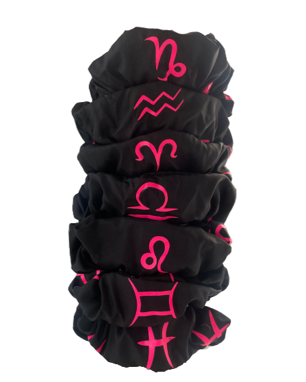 STAR SIGN SCRUNCHIES