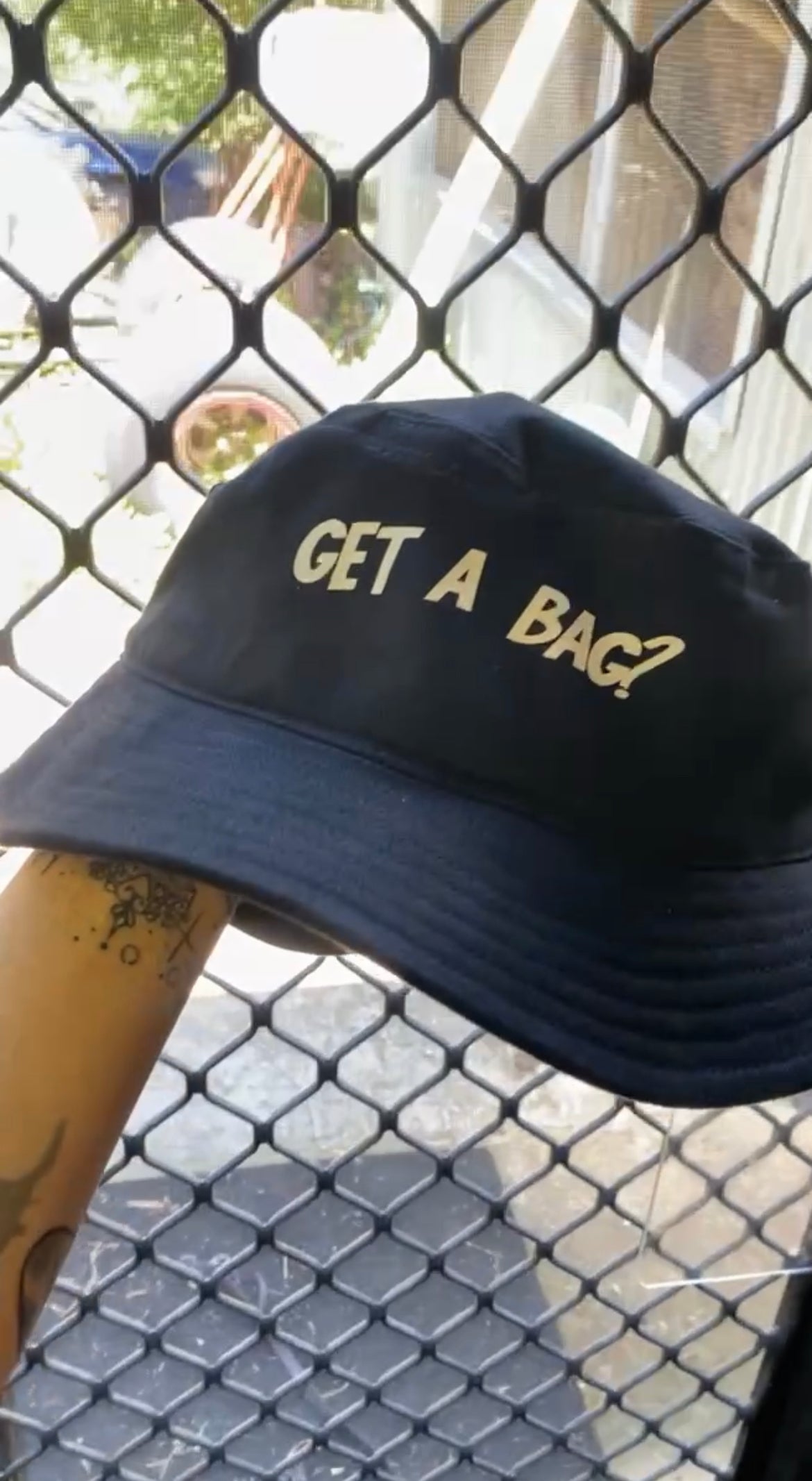 SHOULD WE GET A BAG? BUCKET HAT