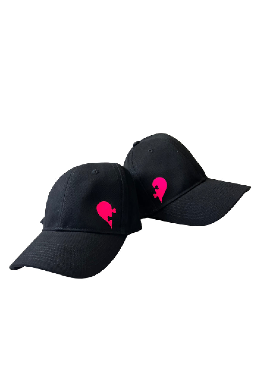 MATCHING HEART PUZZLE CAPS