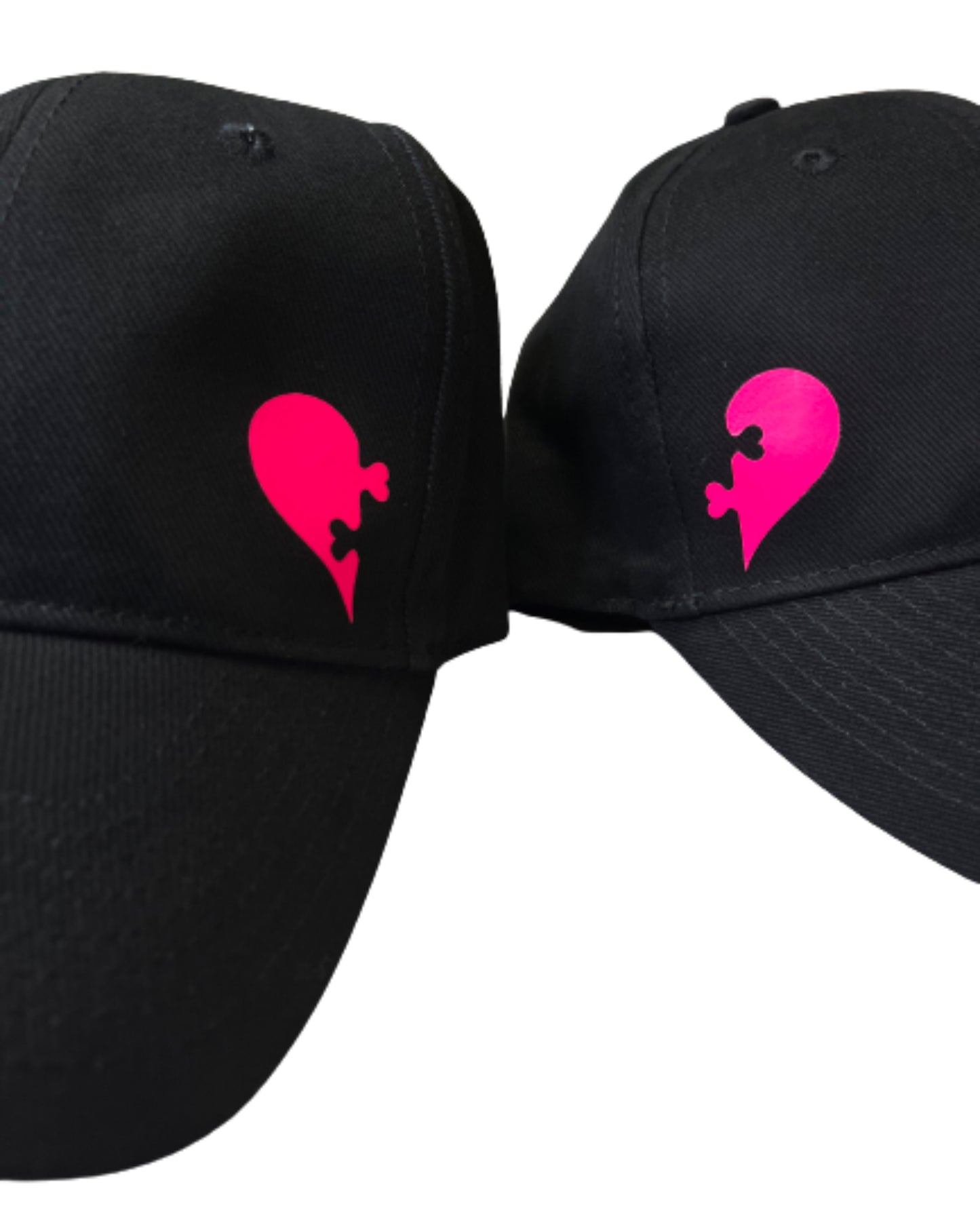 MATCHING HEART PUZZLE CAPS