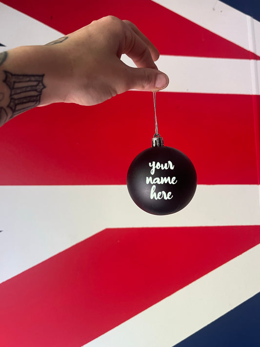 Custom Bauble