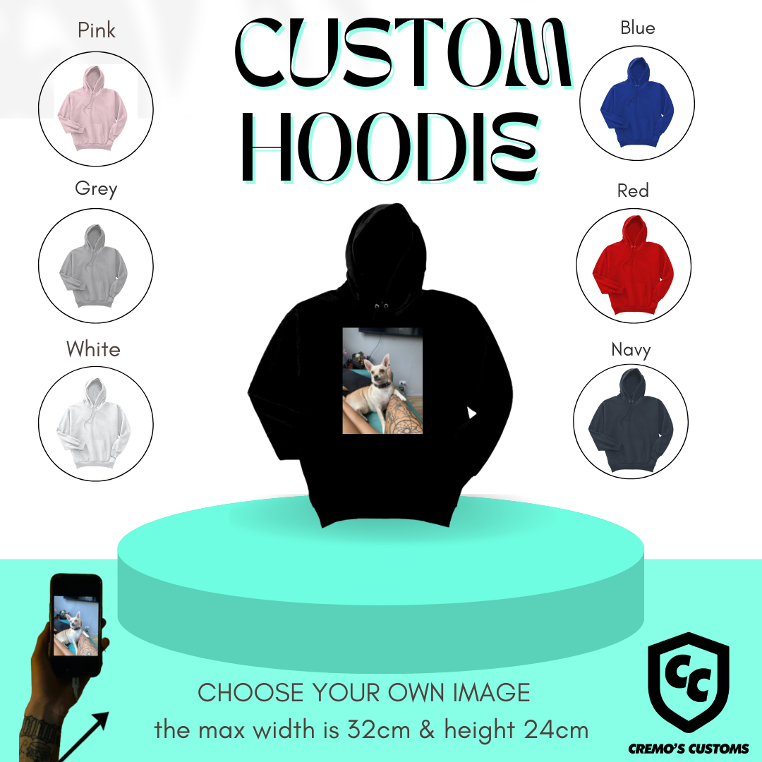 CUSTOM PHOTO HOODIE