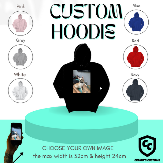 CUSTOM PHOTO HOODIE